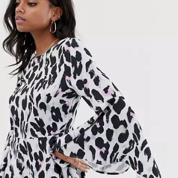 ASOS LEOPARD DRESS - Picture 4 of 10